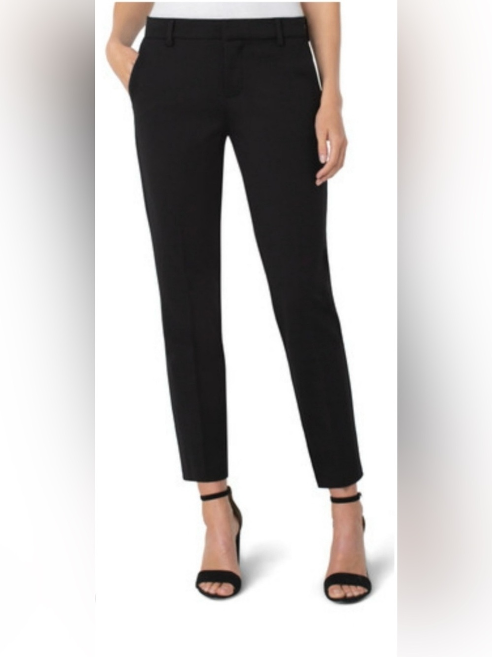 Liverpool Jeans Company gently used black stretchy slim pants size 8